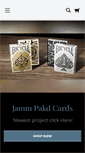 Mobile Screenshot of jammpakdcards.com